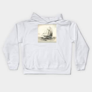 On the high seas IV Kids Hoodie